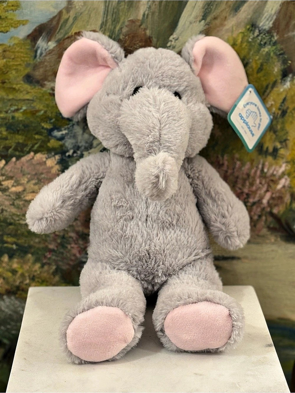 Vintage Jazwares Applause Everyone Loves to Get Applause line Elephant Plush NWT